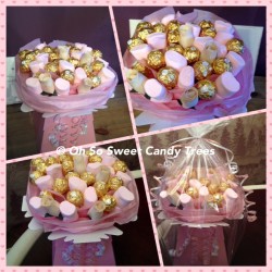 Ferrero Rocher & Marshmallow Chocolate Box Bouquet
