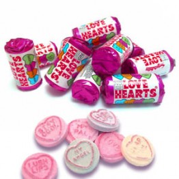 Mini Swizzel Love Hearts 100g Gift Bag